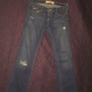 Hollister ripped jeans